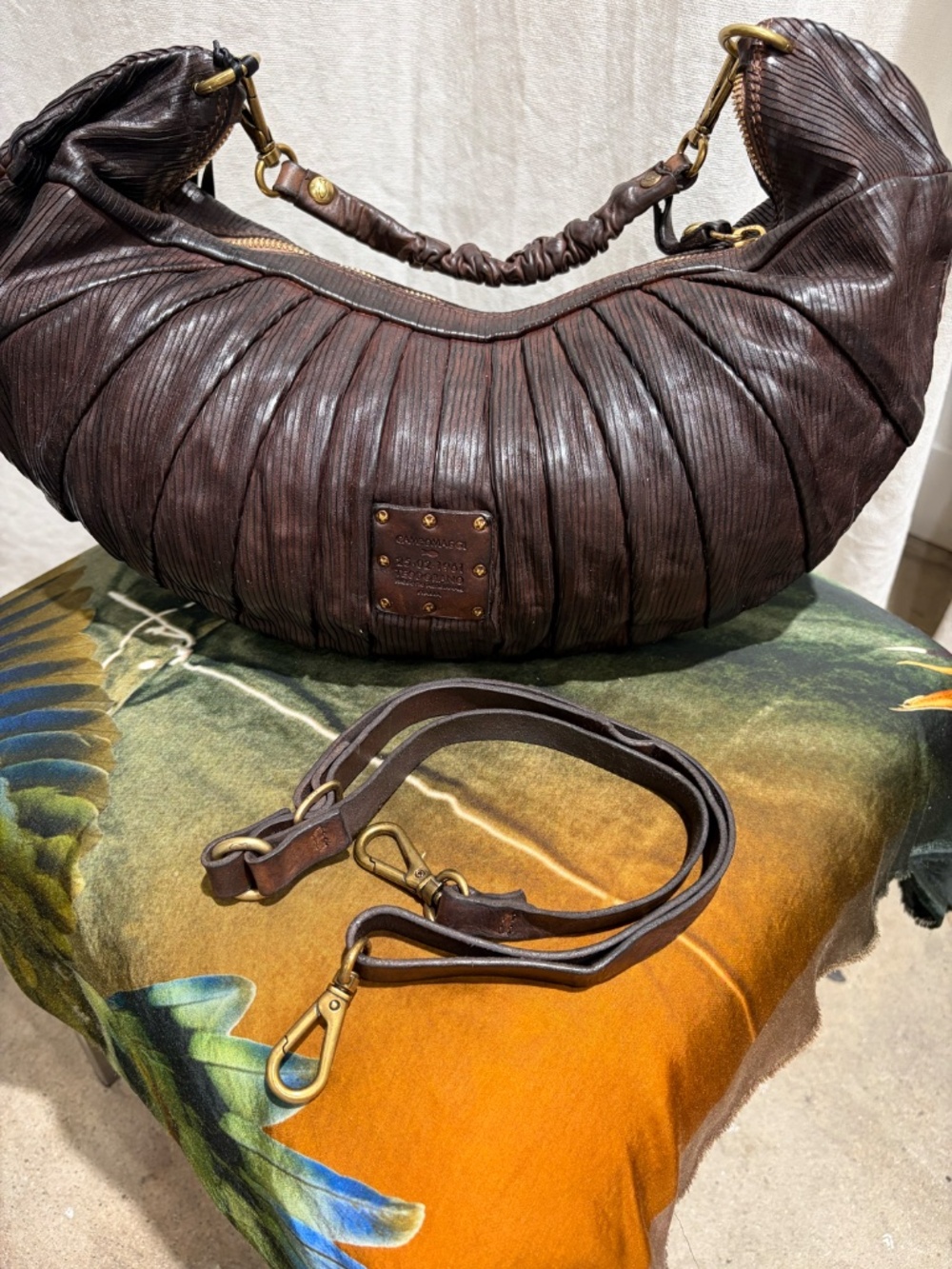 Campomaggi Shoulder Bag in Moro - Picture 7 of 9